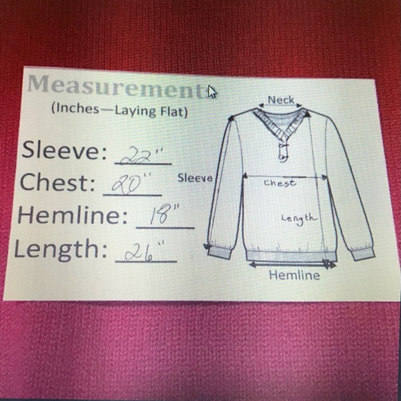 CHARTER CLUB Womens Red Long Sleeve Pullover Henley Neck Sweater Golden Clasps—L - Picture 13 of 16